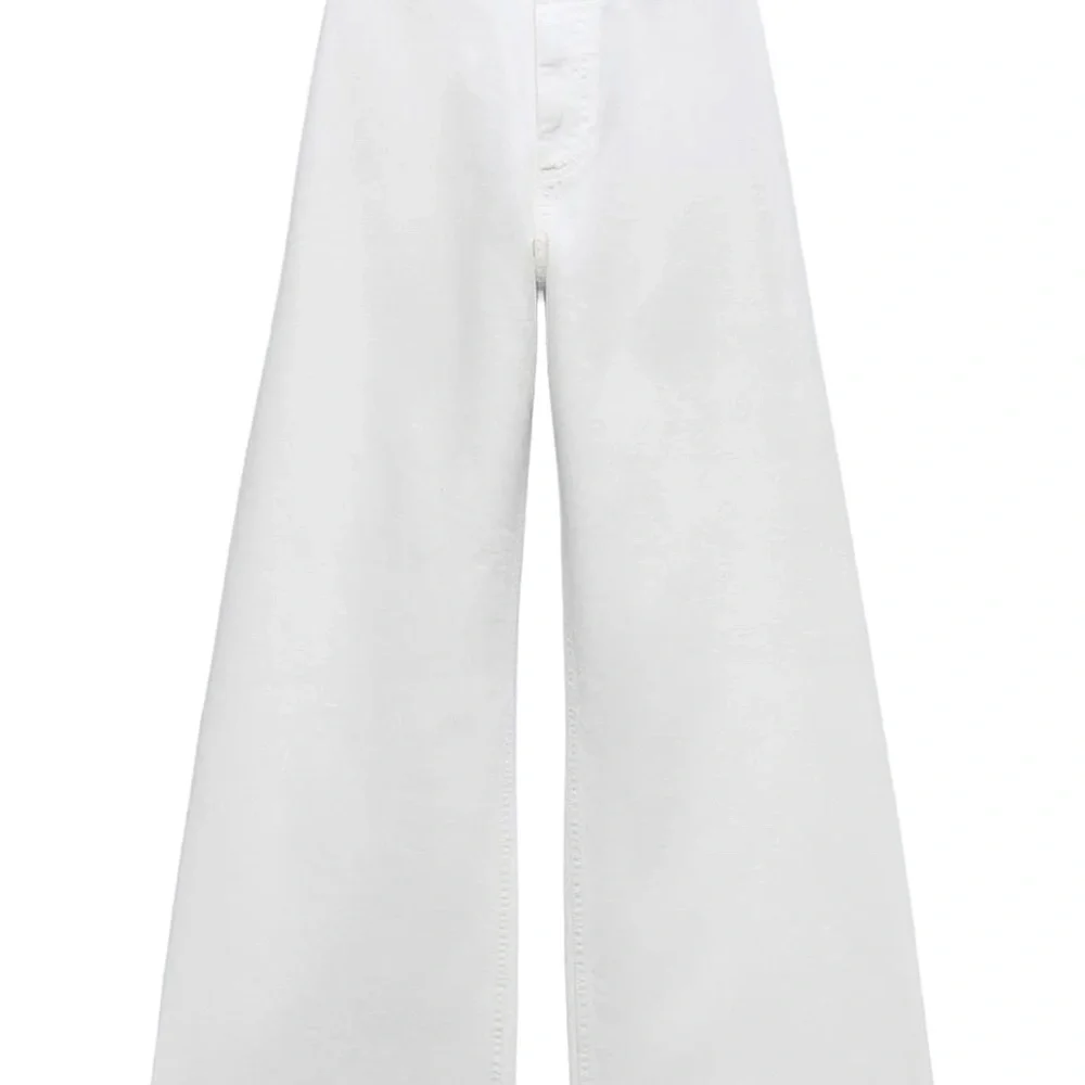 Zara The Marine Wide Leg Jeans - Picture 3 of 6